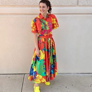 NWT Christopher John Rogers x Target Red Floral Dress Sz 2